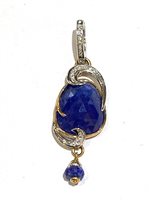 Anhänger Silvia Kelly Dame Tanzanite in Gold Tanzanite 16.50 Ct P530U/3H-351148 - P530U/3H-351148